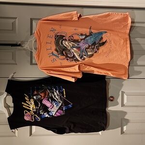 2 Sullen Art XXL Tshirts- 1 Tshirt tank.